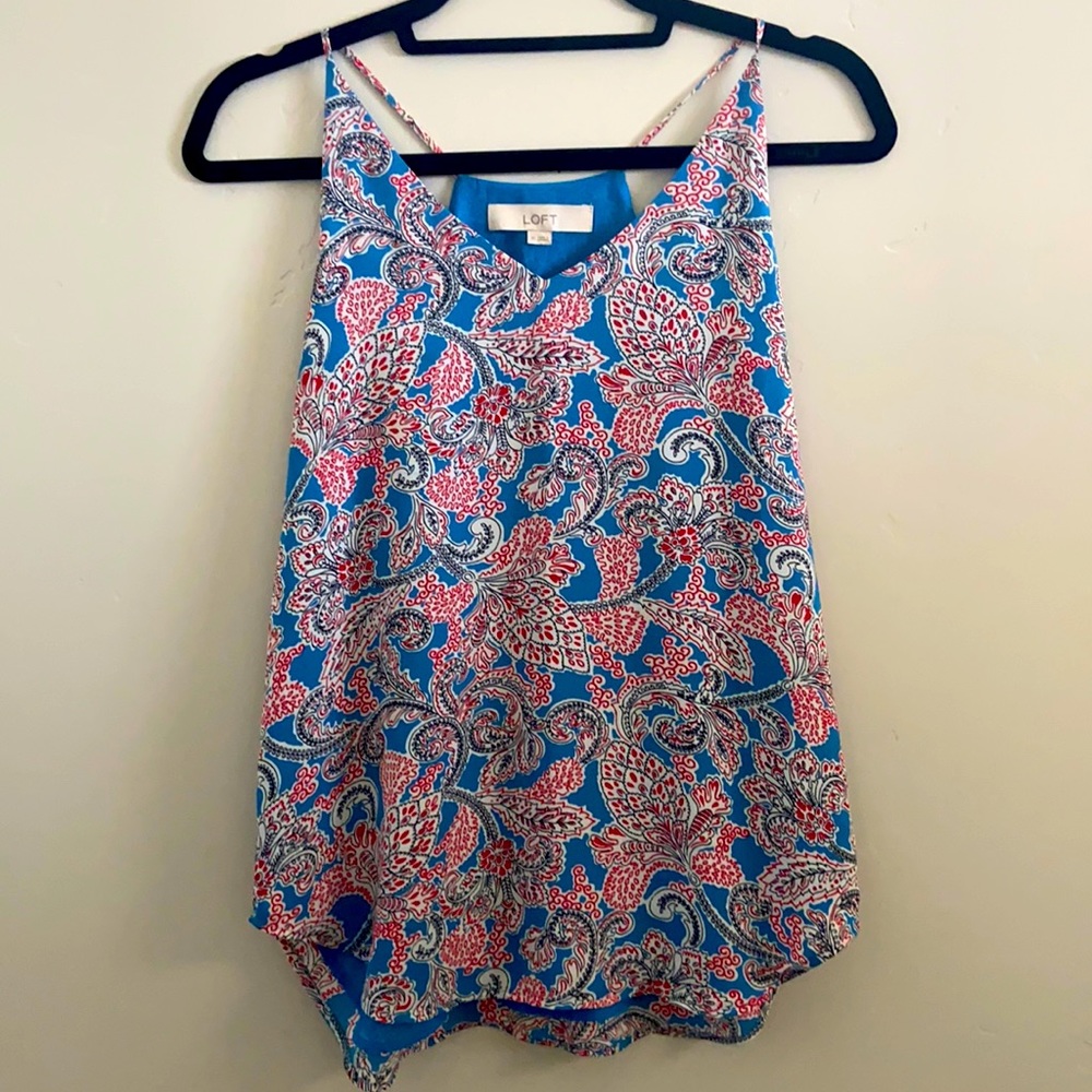 Paisley Print Cami LOFT